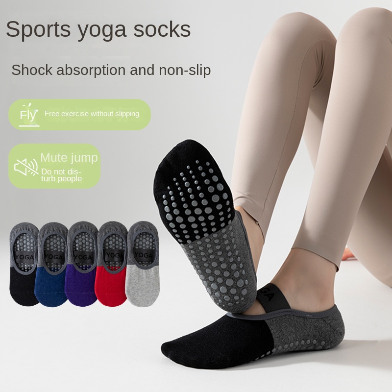 Yoga Fitness Dance - 5 Paar Cross-Border Professional Yoga-Socken, Baumwollsocken