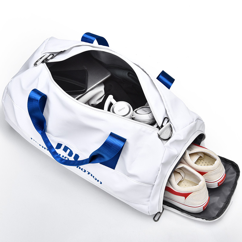 Yoga Fitness Gear - Fitness-Reisetasche, isoliertes Nass-Aufbewahrungsfach, übergroße Ausrüstungstasche für