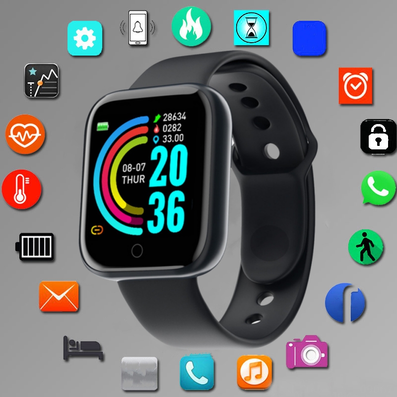 Fitness Tracker Band - Smart Watch Für Männer Frauen Sport