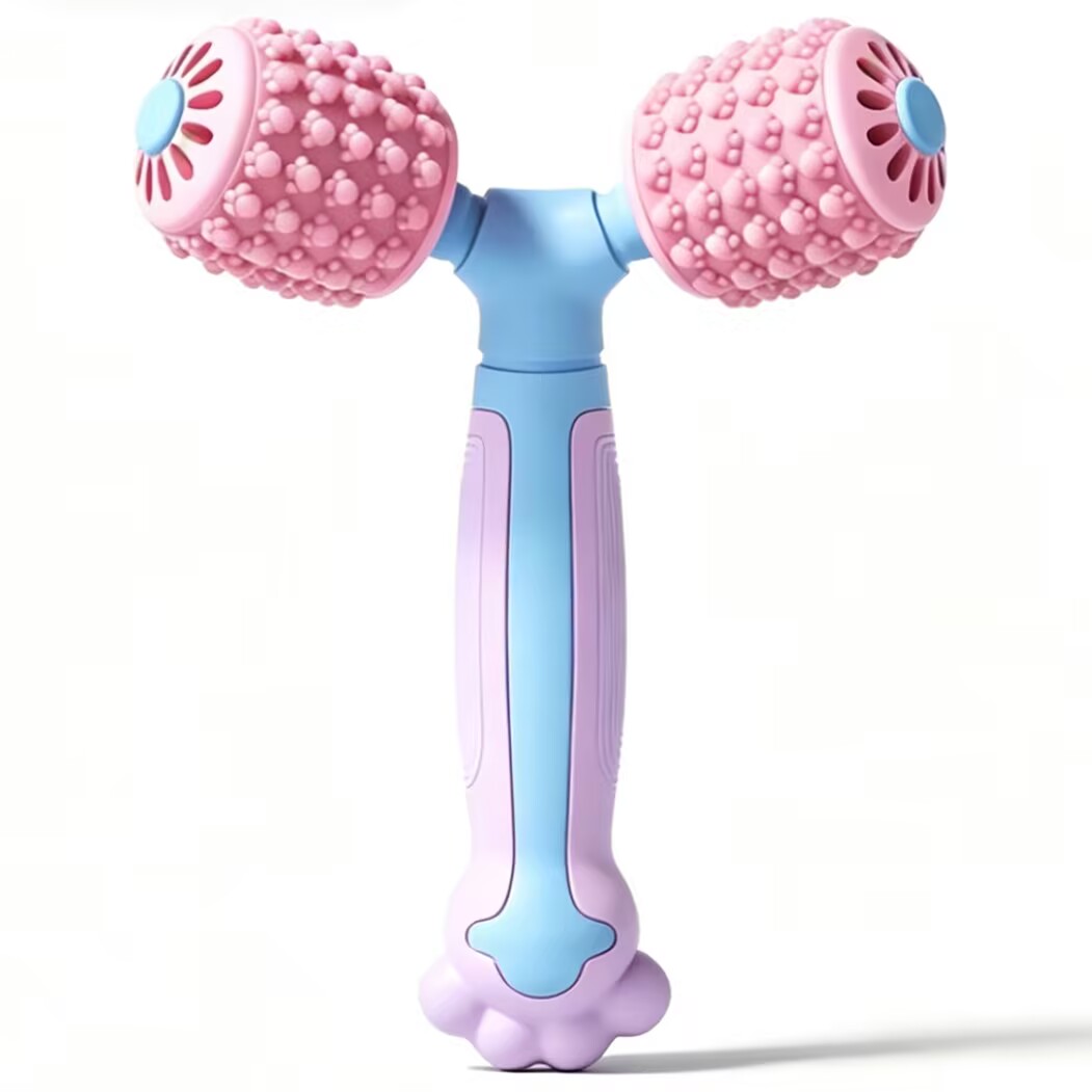 Yoga Fitness Gear - Yoga-Massagestab für Waden- und Oberschenkelmuskelentspannung, Rollrad,