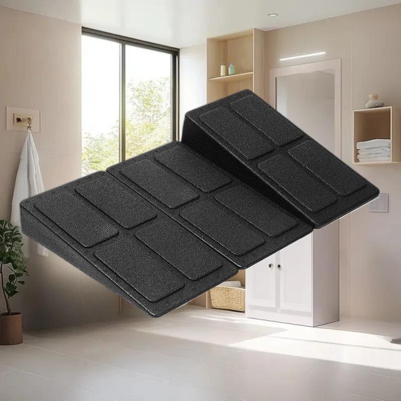 Yoga Fitness Gear - Robuste 3-in-1-Fitnessausrüstung – Beinstrecker, Kniebeugenschaumstoffkeil, Wadenhöhe-Schrägbrett,
