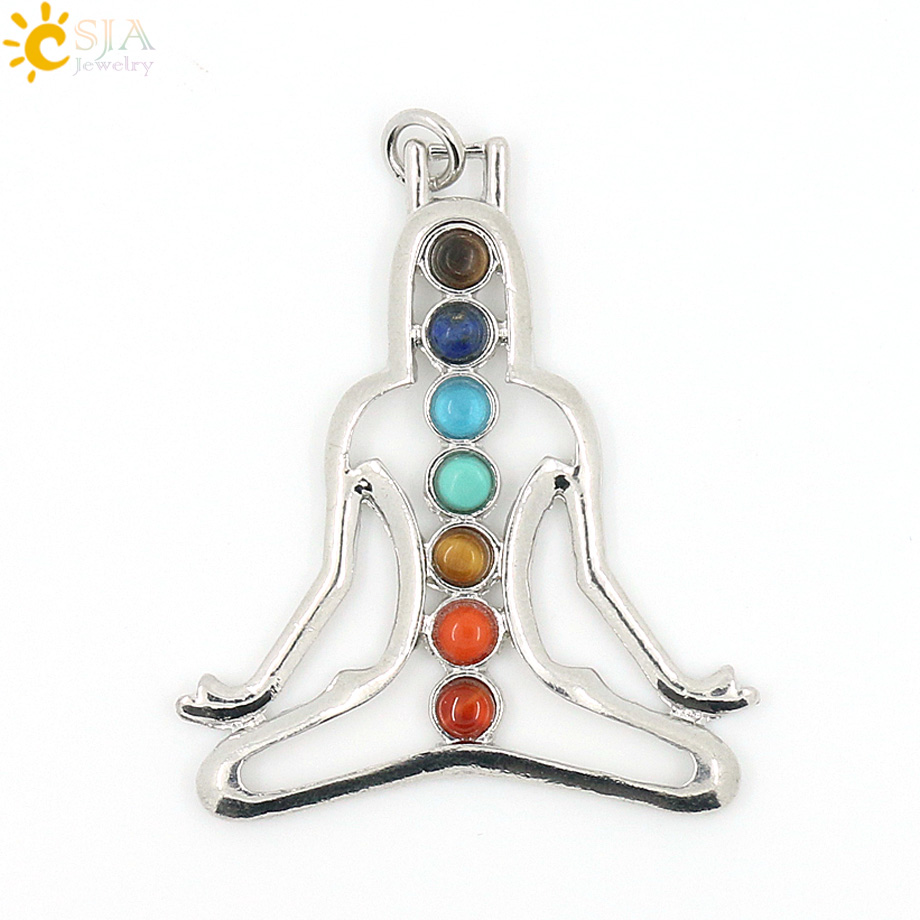 CSJA Chakras Natürliche Stein  – Yoga Health & Fitness Center Bewertung und Preis