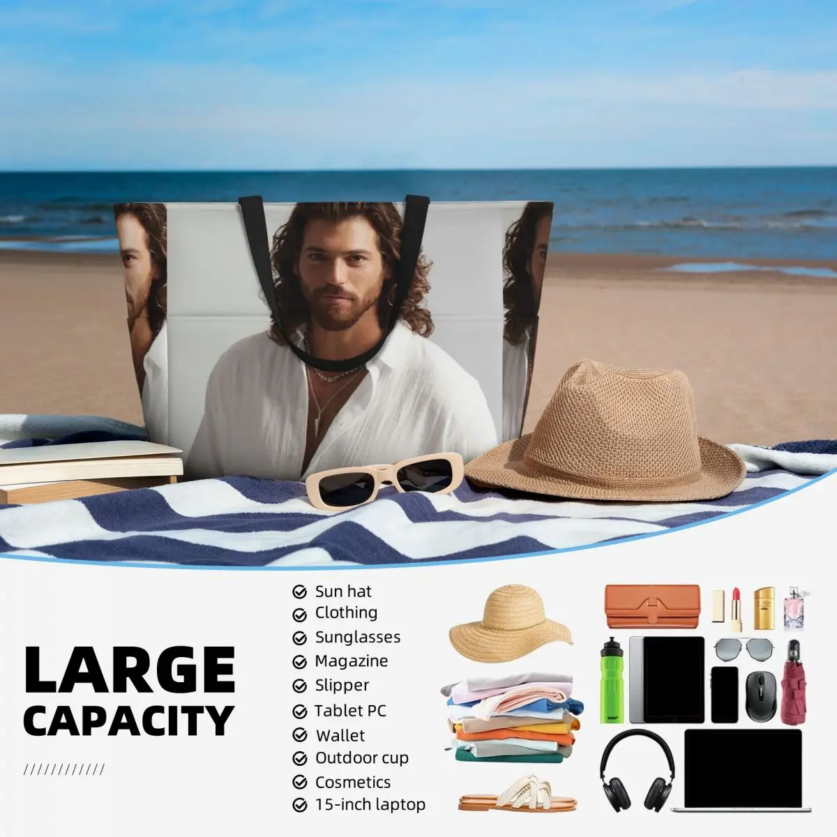 Actor Can Yaman Photo Strandta – Yoga Fitness Gym Photos Bewertung und Preis