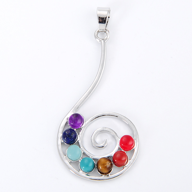 7 Chakra Stein Halskette Anhän – Yoga Health & Fitness Center Bewertung und Preis