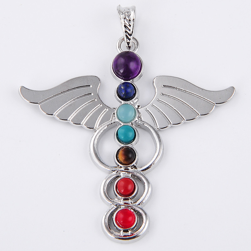 7 Chakra Stein Halskette Anhän – Yoga Health & Fitness Center Bewertung und Preis
