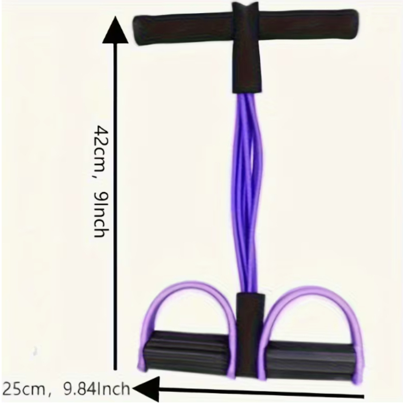 6 elastische Yoga-Pedalzugbänd – Yoga Fitness Gear Bewertung und Preis