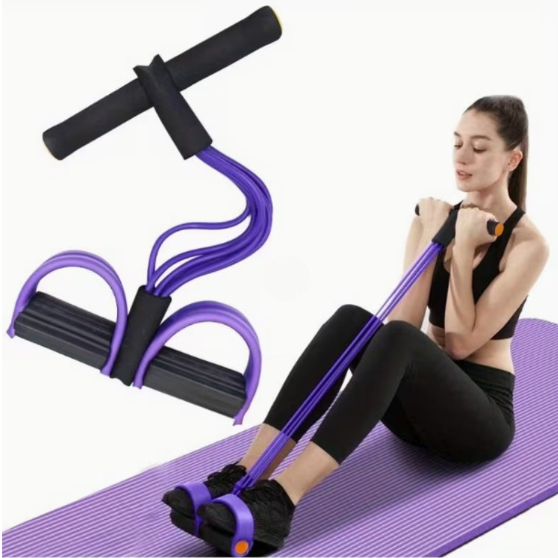 6 elastische Yoga-Pedalzugbänd – Yoga Fitness Gear Bewertung und Preis