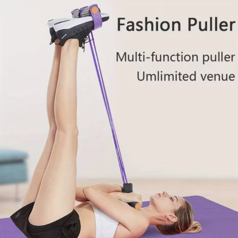 6 elastische Yoga-Pedalzugbänd – Yoga Fitness Gear Bewertung und Preis