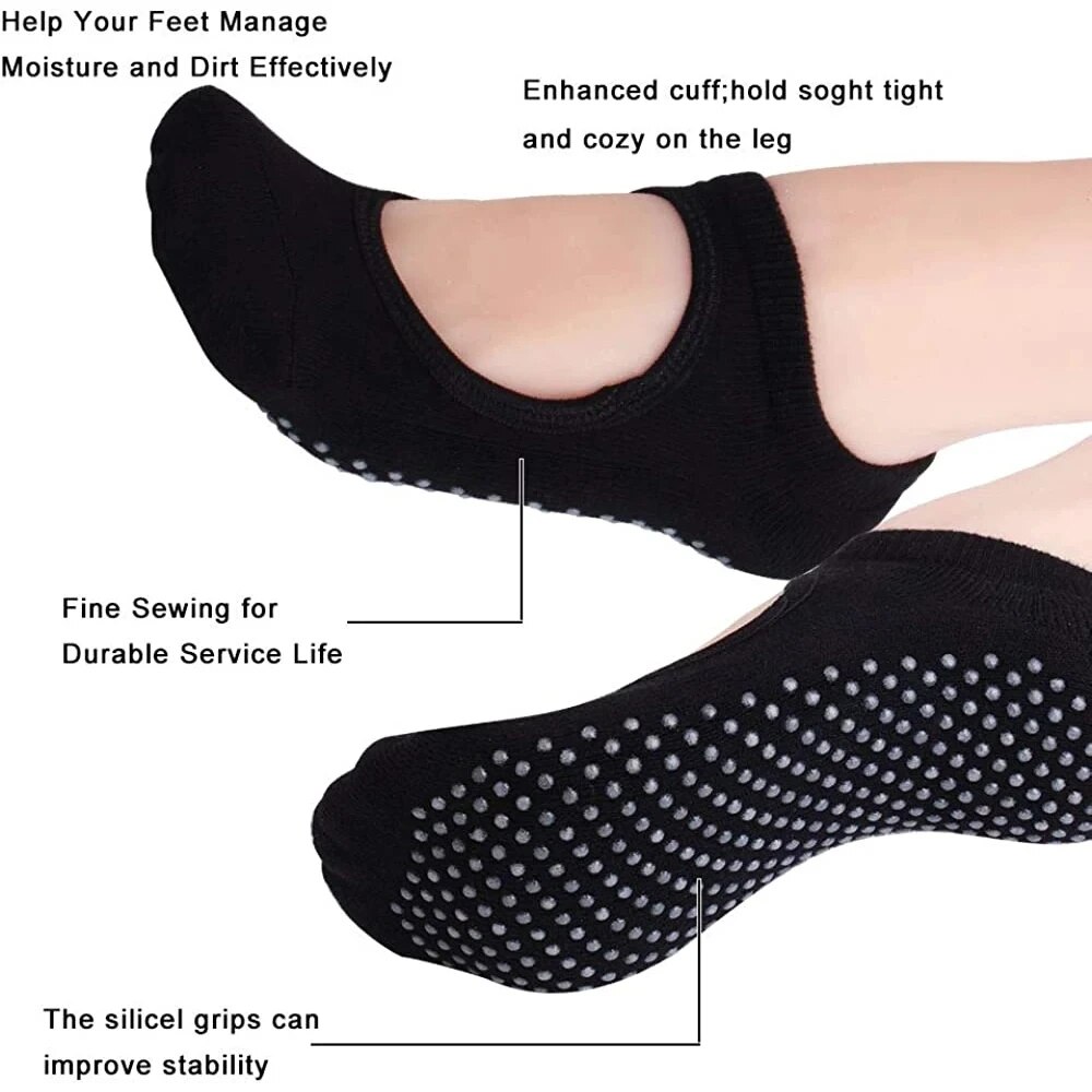 Hochwertige Damen-Yoga-Socken, – Yoga Fitness Dance Bewertung und Preis