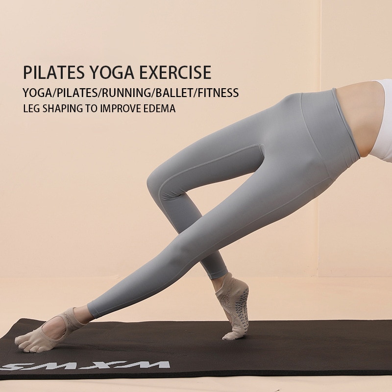 Frauen Yoga Zehen socken hochw – Yoga Fitness Dance Bewertung und Preis
