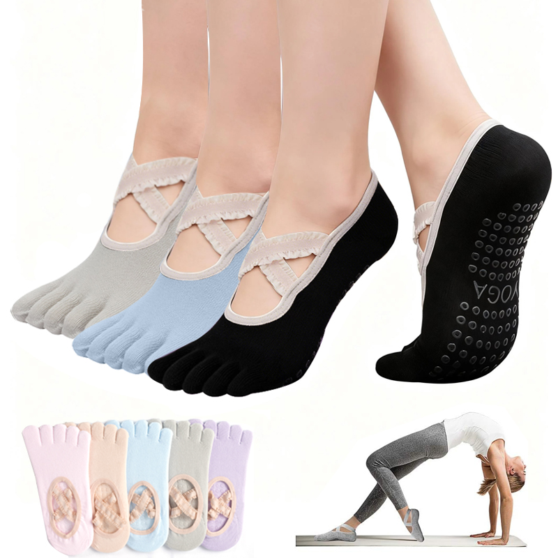Rutschfeste Damen-Pilates-Sock – Yoga Fitness Dance Bewertung und Preis