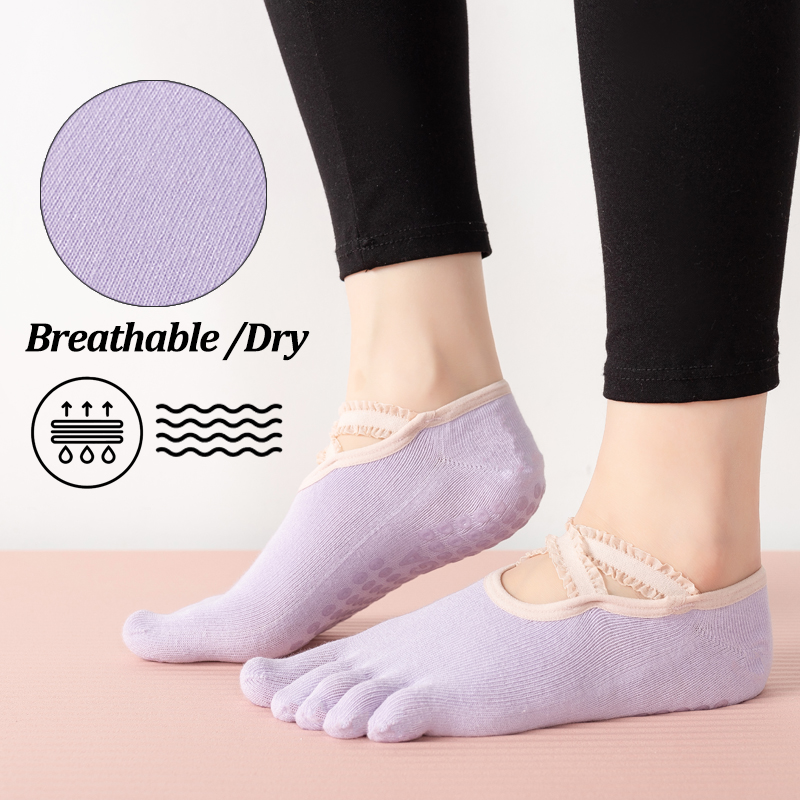 Rutschfeste Damen-Pilates-Sock – Yoga Fitness Dance Bewertung und Preis