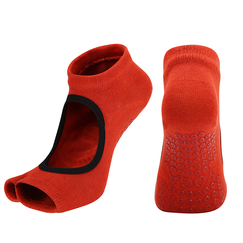 Geteilte 2-Zehen-Yoga-Socken,  – Yoga Fitness Dance Bewertung und Preis