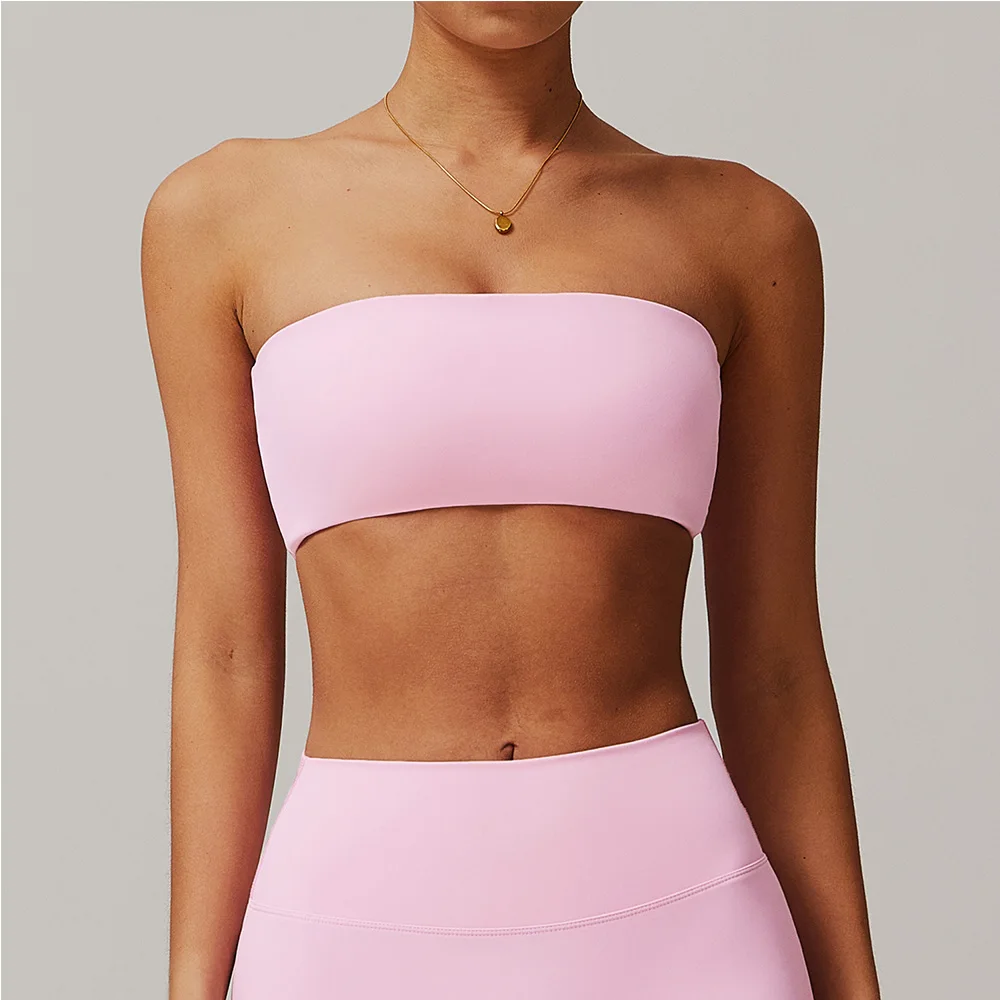 Nahtloser Yoga-Tube-Top-BH für – Yoga Fitness Youtube Bewertung und Preis