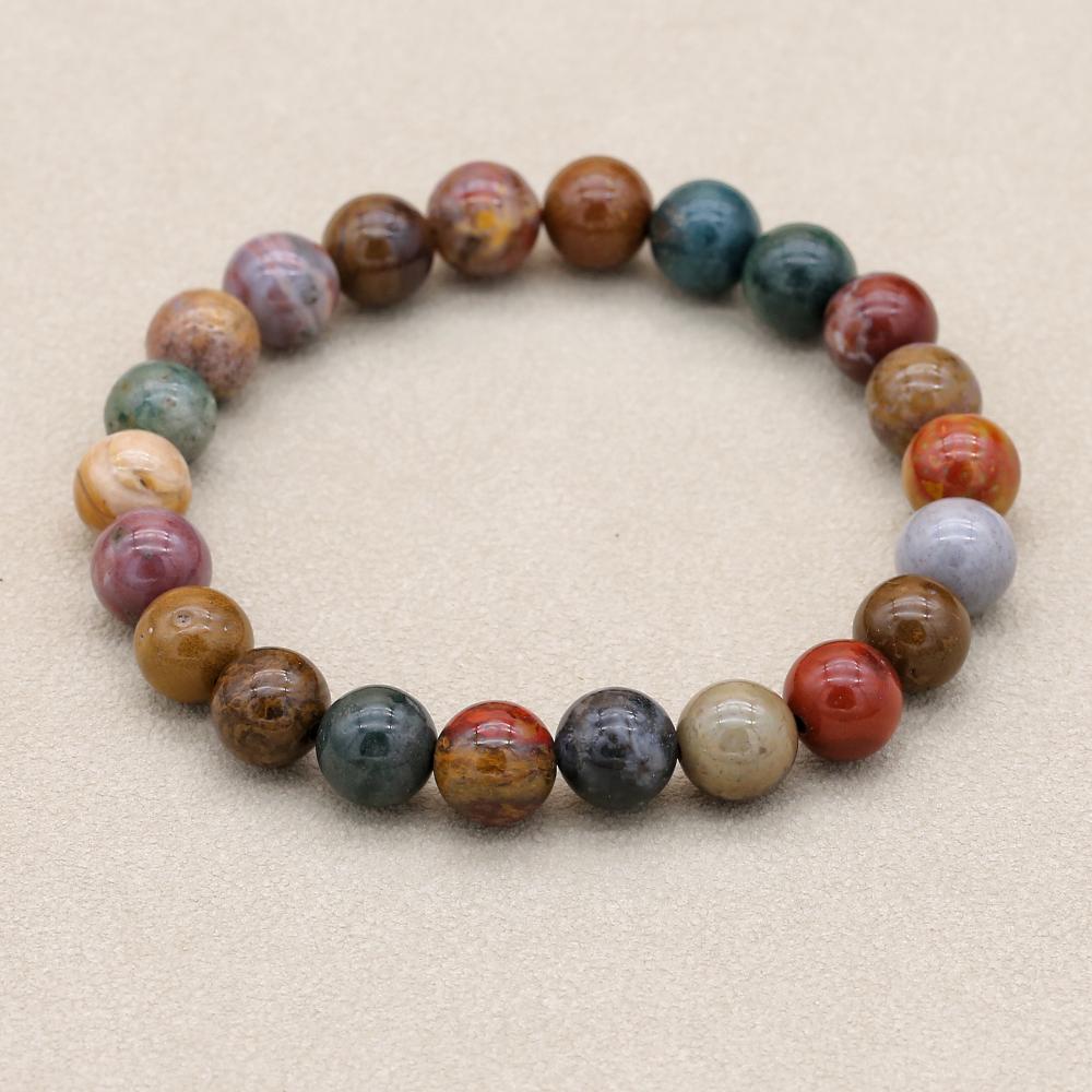 8mm Naturstein Ozean Jaspis Pe – Yoga Health & Fitness Center Bewertung und Preis