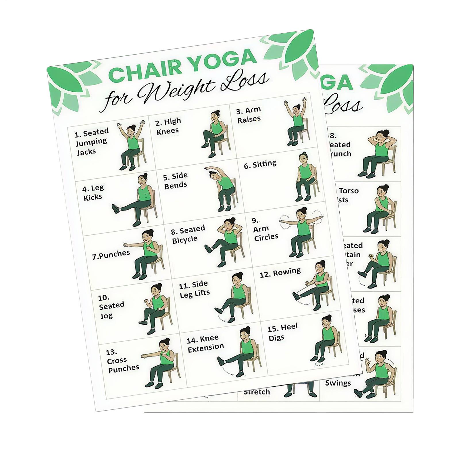 2 Stück Yoga-Poster für Heimtr – Yoga Health & Fitness Center Bewertung und Preis