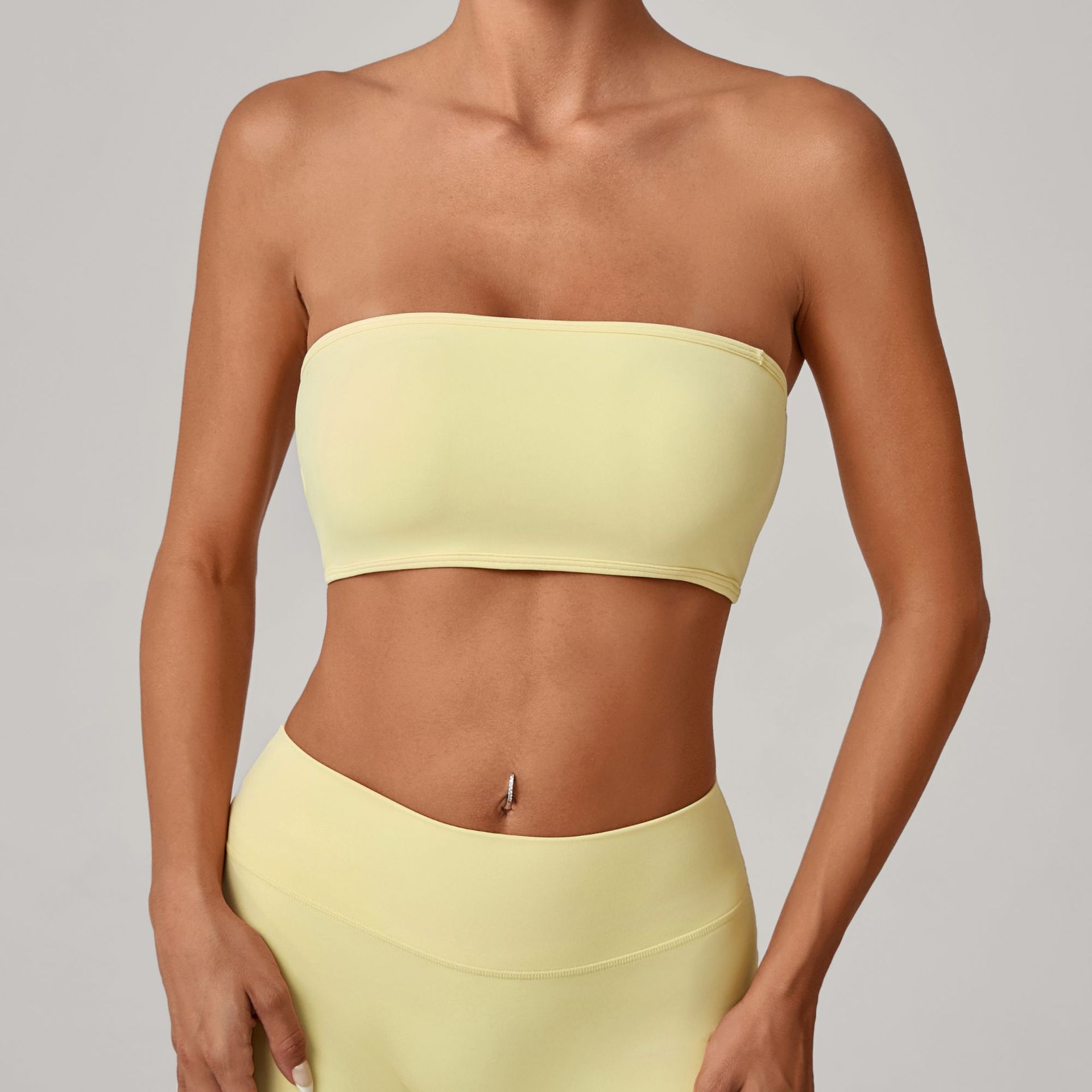 Damen Trägerloser Sport-BH Gym – Yoga Fitness Youtube Bewertung und Preis